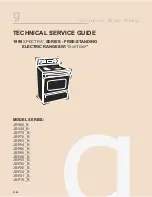 Предварительный просмотр 1 страницы GE JB940 Technical Service Manual