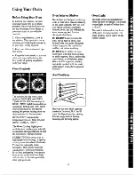 Preview for 13 page of GE JBC16GK Use And Care Manual