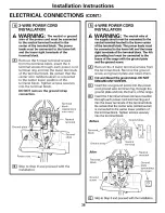 Preview for 38 page of GE JBP15 Owner'S Manual And Installation Instructions