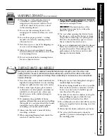 Предварительный просмотр 5 страницы GE JBP21 Owner'S Manual And Installation Instructions