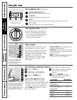 Предварительный просмотр 12 страницы GE JBP21 Owner'S Manual And Installation Instructions