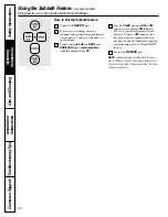 Предварительный просмотр 20 страницы GE JBP21 Owner'S Manual And Installation Instructions