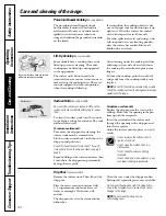 Предварительный просмотр 30 страницы GE JBP21 Owner'S Manual And Installation Instructions