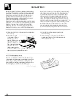 Preview for 18 page of GE JBP21 Use And Care & Installation Manual