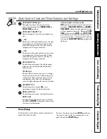 Preview for 8 page of GE JBP35DMBB - 30 Electric Range Oven Ing Use And Care Manual