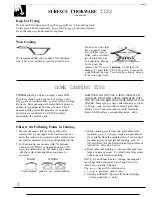 Предварительный просмотр 10 страницы GE JBP56 Use And Care & Installation Manual