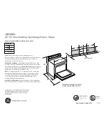 GE JBP60BMWH Dimensions And Installation Information preview