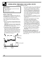 Предварительный просмотр 28 страницы GE JBP63 Use And Care & Installation Manual