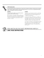 Preview for 7 page of GE JBP64BH3WH Owner'S Manual