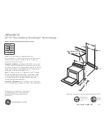 GE JBP64CKCC Dimensions And Installation Information preview