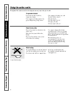 Предварительный просмотр 8 страницы GE JBP78 Owner'S Manual