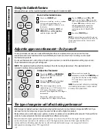 Preview for 18 page of GE JBP80DMBB Owner'S Manual