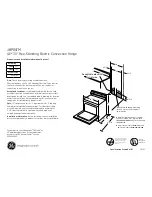 GE JBP84TM Dimensions And Installation Information preview