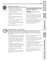 Preview for 5 page of GE JBS03 JBP15 and Owner'S Manual And Installation Instructions