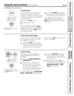 Preview for 15 page of GE JBS03 JBP15 and Owner'S Manual And Installation Instructions