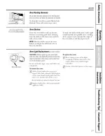 Preview for 27 page of GE JBS03 Owner'S Manual  And Installation Ins