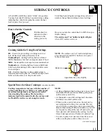 Preview for 11 page of GE JBS03 Use And Care & Installation Manual