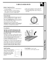 Preview for 17 page of GE JBS03 Use And Care & Installation Manual