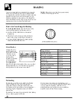 Preview for 18 page of GE JBS03 Use And Care & Installation Manual