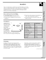 Preview for 13 page of GE JBS05 Use And Care Manual