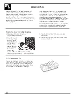 Preview for 16 page of GE JBS05 Use And Care Manual