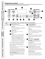 Preview for 10 page of GE JBS07 Owner'S Manual And Installation Instructions