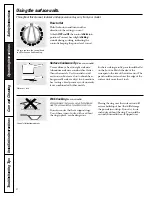 Preview for 6 page of GE JBS08PIC Owner'S Manual