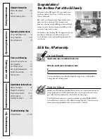 Предварительный просмотр 2 страницы GE JBS08PICWW Owner'S Manual