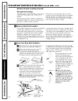 Предварительный просмотр 18 страницы GE JBS08PICWW Owner'S Manual