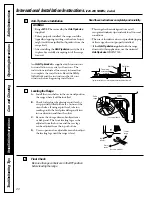 Предварительный просмотр 20 страницы GE JBS08PICWW Owner'S Manual