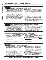 Preview for 4 page of GE JBS86SPSS Owner'S Manual