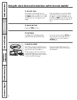 Preview for 8 page of GE JCAS724 Owner'S Manual And Installation Instructions