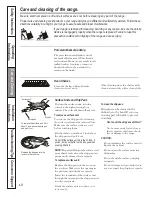 Предварительный просмотр 10 страницы GE JCAS730 Owner'S Manual And Installation Instructions