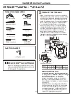 Предварительный просмотр 15 страницы GE JCAS730 Owner'S Manual And Installation Instructions