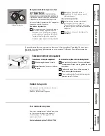 Предварительный просмотр 39 страницы GE JCAS730 Owner'S Manual And Installation Instructions