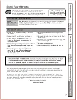 Предварительный просмотр 25 страницы GE JCAS730MWW Owner'S Manual And Installation Instructions