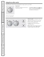 Предварительный просмотр 8 страницы GE JCB530 Owner'S Manual