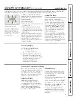 Предварительный просмотр 17 страницы GE JCB530 Owner'S Manual