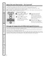 Предварительный просмотр 20 страницы GE JCB530 Owner'S Manual