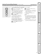 Предварительный просмотр 21 страницы GE JCB530 Owner'S Manual