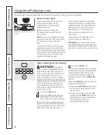 Предварительный просмотр 22 страницы GE JCB530 Owner'S Manual