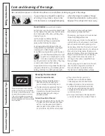 Предварительный просмотр 28 страницы GE JCB530 Owner'S Manual