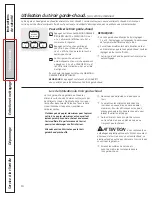 Предварительный просмотр 58 страницы GE JCB560 Owner'S Manual