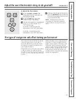 Preview for 21 page of GE JCB630 Owner'S Manual