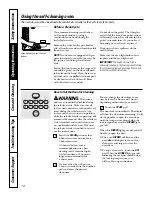 Preview for 18 page of GE JCB800 Owner'S Manual And Installation Instructions