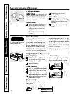 Preview for 26 page of GE JCB800 Owner'S Manual And Installation Instructions