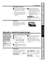 Preview for 29 page of GE JCB800 Owner'S Manual And Installation Instructions