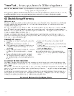 Preview for 7 page of GE JCB865 Owner'S Manual