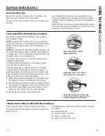 Preview for 11 page of GE JCB865 Owner'S Manual