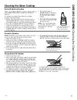 Preview for 23 page of GE JCB865 Owner'S Manual